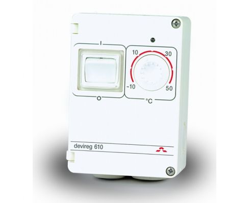 DEVIreg™ D-610 (-10°C-+50°C) Накладной
